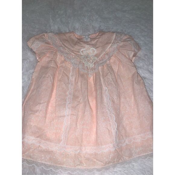 Vintage Pastel Gunne Sax Cottagecore Dress 24Months - Picture 9 of 16